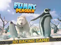 Funny Penguin Racing Challenge Screen Shot 4