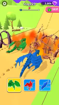 Dino Ninja Race Screen Shot 3