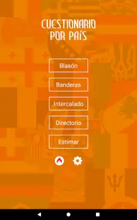 Banderas y escudos de los países: Cuestionario Screen Shot 8