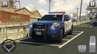 Police Spooky Jeep Parking 3D Screen Shot 0