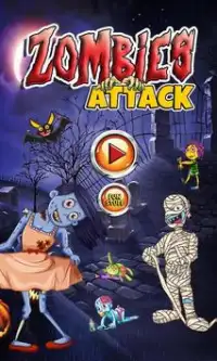 Zombies Attack Smash & Survive Screen Shot 3