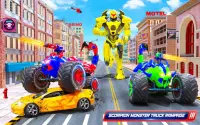 Scorpion Robot Monster Truck Transform Robot Games Screen Shot 15