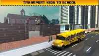 Scuolabus simulatore di guida Screen Shot 1