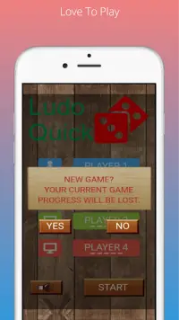 Ludo Quick - Bet you can win for first position Screen Shot 2