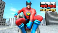 バイスシティヒーロー: 自由 犯罪の戦い スーパーマンゲーム 2020 Screen Shot 0