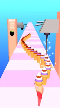 Ice Cream Stack Games Runner Screen Shot 0