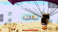 Mod Free Fire For Minecraft Screen Shot 1