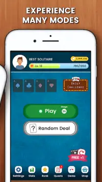 Solitaire : Free Card Games Screen Shot 2