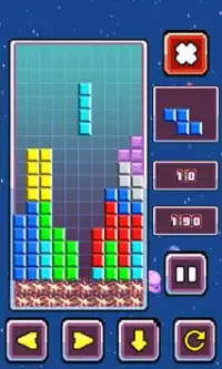 Classic tetris free Screen Shot 2