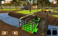 ATV Bike Animal Transport Cart Driving 2019 Screen Shot 3