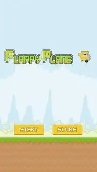 Flappy Plane - Tap! Tap! Screen Shot 0