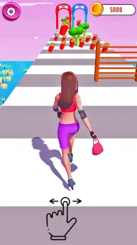 Girl Challenge Runner Screen Shot 0