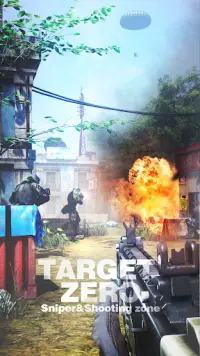 Obiettivo Zero: Sniper & zona di tiro Screen Shot 1