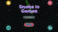 Fast snake io games Screen Shot 1