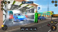 Autowaschanlage Spiele Auto 3D Screen Shot 2