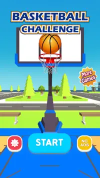 Basketball Challenge 3D Screen Shot 1