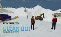 Nieve Excavadora Rescate Op 3D Screen Shot 0