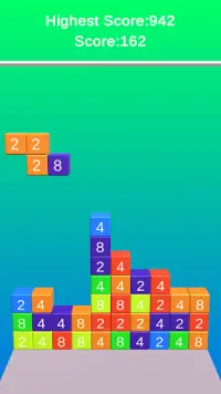 Tetris 2048: Klassisches Tetris & 2048 Merge-Spiel Screen Shot 5