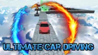 Multi Car Impossible tracks stunt games 2019 Screen Shot 5