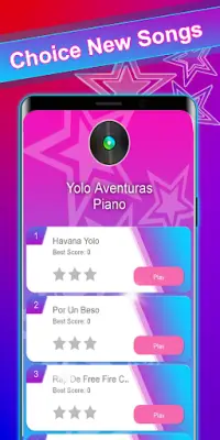 Yolo Aventuras Piano Tiles Screen Shot 1