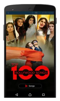 Top 100 Bollywood Songs Screen Shot 1