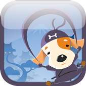 Dog Ninja - Puppy fly jump run