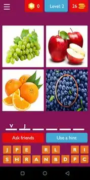 Fruits Quiz Screen Shot 0