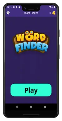 Word Finder - Free word games Screen Shot 1