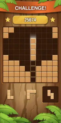 Wood Block Puzzle 2021 - Wooden New Game Screen Shot 1