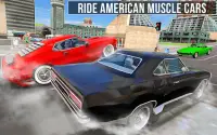 American Muscle Car Simulator 2019: jeu de conduit Screen Shot 10