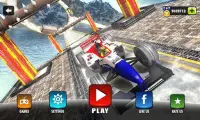 Courses impossibles de Formula Car Stunt Racing Screen Shot 0