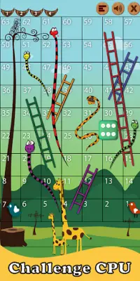 Snakes & Ladders - Free Offline Board Game Screen Shot 1
