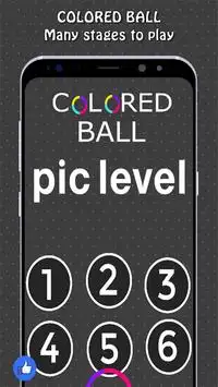 Colored Ball Action: Tap switch Arcader Screen Shot 2