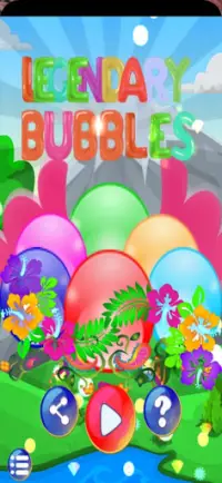 Bubble Shooter: bolhas lendárias Screen Shot 1