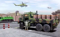 camionero militar: juegos del ejército Screen Shot 1