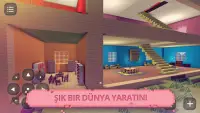 Glam Doll House Craft: Kız Oyunu Screen Shot 2