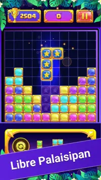 Jewel Block Puzzle: Mga Larong Palaisipan Screen Shot 3