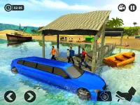 Beach Water Surfer Limousine Car Driving Simulator Screen Shot 5