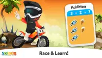 Math Game for Kids: Bike Racing for Boys & Girls Screen Shot 0