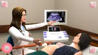 Pregnant Mother Simulator: Mom Pregnancy Games 3D Screen Shot 1