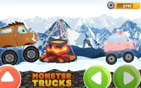 Xe tải hạng nặng - trò chơi xe hơi cho trẻ em Screen Shot 2