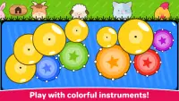 Baby Piano & Kids Music Games Screen Shot 1