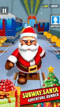 Subway Santa Adventure – Subway Runner Game 2019 Screen Shot 3