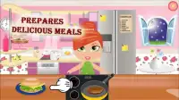 Princess Girl Cooking Food Screen Shot 0