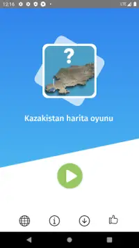 Ilçeleri bul: Kazakistan - Harita oyunu. Screen Shot 6