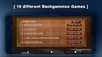 Backgammon Games :  18 Screen Shot 1