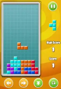 Real Retro Block Puzzle - Brick Game Screen Shot 1