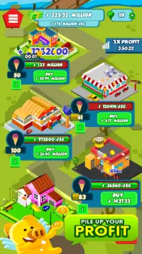 Clicker Tycoon: tap bitcoin cookies Screen Shot 2