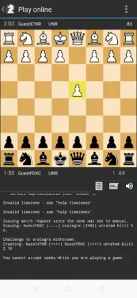 Chess Online Game Screen Shot 4