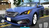 Car Racing Hyundai Game Screen Shot 1